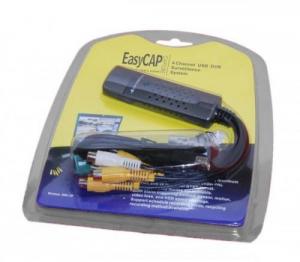 Placa de captura video Easy Cap USB 4