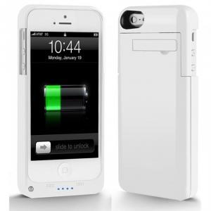 Carcasa cu baterie externa Power Bank 2200mAh iPhone 5 / 5s