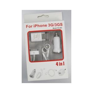 Incarcator-Casti Hands-Free iPhone 3G 3GS 4G