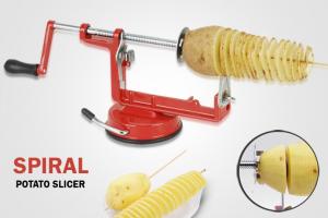 Aparat manual pentru spiralat cartofi Spiral Potato Slicer