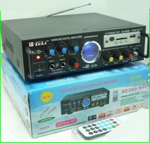 Statie amplificare karaoke cu MP3 si Radio FM-AV-339FM