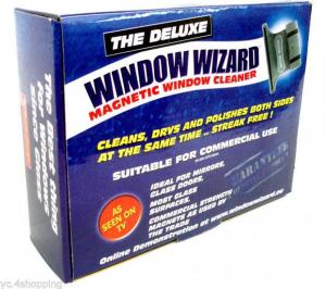 Dispozitiv de curatat geamurile Magnetic Window Wizard