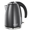 Fierbator electric storm grey russell hobbs, 1.7 l, 2200 w, gri