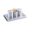 Set condimente inox bohmann, suport scobitori