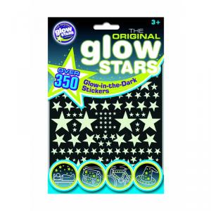 Stickere 350 stele fosforescente, Glowstars Company