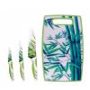 Set cutite 4 piese Peterhof PH-22387, inox, Verde