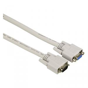 Cablu extensie monitor VGA Hama, 15 pini, 1.8 m