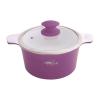 Oala ceramica barton steel, 4 l, mov