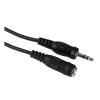 Cablu audio extensie 43302 hama, jack 3.5 mm,