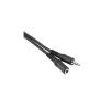 Cablu audio extensie 43416 hama, jack 3.5 mm,