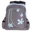 Rucsac Lamonza Graffiti, 43 cm, gri cu bleu