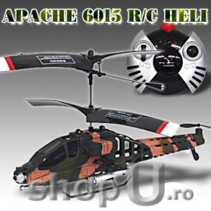 Micro Elicopter Apache 6015 cu Telecomanda IR si 3D