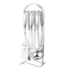 Set ustensile Barton Steel, 7 piese, maner inox