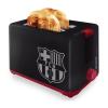 Prajitor de paine FC Barcelona Taurus, 2 felii, 750 W, Negru