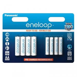 Acumulatori NiMH AA/AAA Eneloop Panasonic