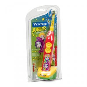 Periuta de dinti electrica Junior Plaque Clean Trisa, Red
