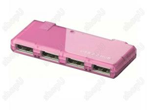 Hub mini USB roz