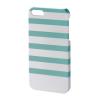 Carcasa Stripes iPhone 5/5s Hama, Verde/Alb