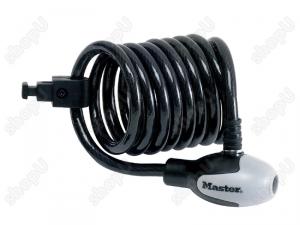 Antifurt cablu spiralat cu cheie