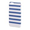 Carcasa stripes iphone 6 hama, albastru/alb