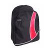 Rucsac color master, 43 cm, negru/rosu