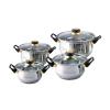 Set oale inox dekassa dk-3307, 8 piese, capace sticla