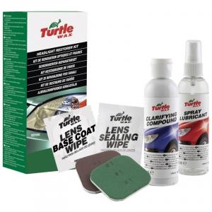 Kit restaurare faruri din plastic Turtle Wax, 240 ml