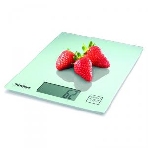 Cantar bucatarie Easy Weight Trisa, Ecran Lcd, Alb