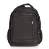 Rucsac laptop Crest Lamonza, 43 cm, Negru/Portocaliu