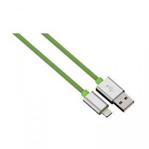 Cablu de date ColorLine Lightning Hama, 1 m, Verde