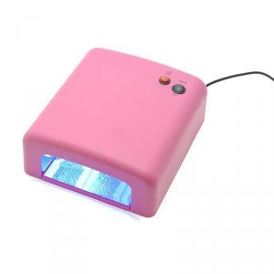 Lampa UV 36W pentru manichiura, roz