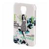 Carcasa spring feeling samsung galaxy s5 elle, alb