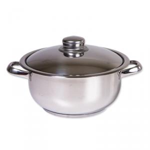 Oala inox Cocinera Zilan, 2 l, nr 20, capac inox