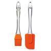 Set spatula si pensula silicon peterhof, portocaliu