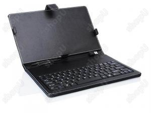 Husa tableta cu tastatura 10 inch, conectivitate mini USB