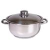 Oala inox cocinera zilan, 10 l, nr 28, capac