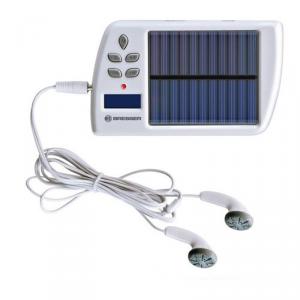 Incarcator solar cu mp3 player Bresser, micro SD inclus