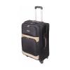 Troler clio lamonza, 55 cm, negru/auriu