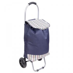 Carucior pentru piata Master, 28 l, pliabil, albastru