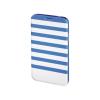 Husa Booklet Stripes Samsung Galaxy S5 Hama, Albastru/Alb