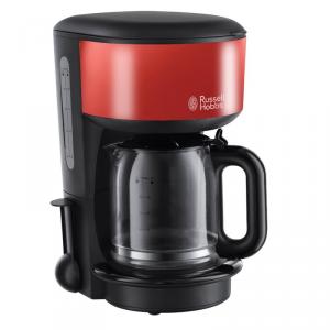 Cafetiera Flame Red Russell Hobbs, 10 cesti, 1000 W