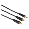 Cablu audio 122299 hama, 2rca, jack 3.5 mm,