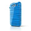 Carcasa RubberBand Samsung Galaxy S3 Musubo, Albastru