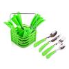 Set tacamuri 24 piese DeKassa DK-89006, inox, Verde