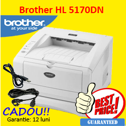 Brother HL 5170DN, Monocrom, 21 ppm, 2400 x 600 dpi
