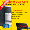 Hp dc7700 tower, intel pentium dual