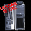 Hp xw4400 workstation second hand, intel core 2 duo e6600,