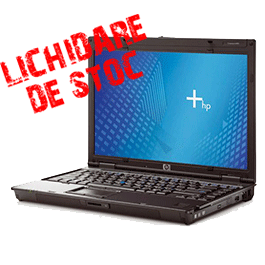 Laptop Second Hand HP Compaq nc6400, Core 2 Duo T5500 1,66Ghz, 2Gb DDR2, 60Gb, Combo, 14.1 inci