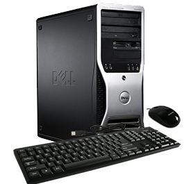 Workstation Dell Precision T3400, Core 2 Quad q9300, 2.5Ghz, 4Gb DDR2, 250GB HDD, nVidia FX370