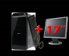 Pachet Medion Media Center PC MT8, Intel Core 2 Duo E6400, 2,13Ghz, 2Gb DDR2, 160Gb HDD, TV-Tuner, WIFI + Monitor 17inch